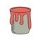 Paint can colo icon