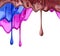 Paint dripping