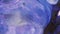 Paint drop glitter ink splash blue purple blob