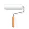 Paint Roller Painting Tool Wooden Handle White