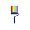 Paint roller sign icon. painting tool symbol