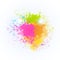 Paint Splash Color Festival Happy Holi India Holiday Traditional Celebration Greeting Cart