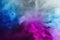 paint water color mystery blue pink contrast vapor floating splash cloud