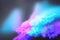 paint water color mystery blue pink contrast vapor floating splash cloud