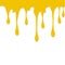 Paint Yellow colorful dripping splatter , Color splash or Dropping Background vector design