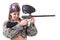 Paintball girl