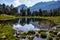 Paintbrush Canyon Trail in Grand Tetons National Park, Wyoming,