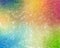 Painted abstract impressionism rainbow background