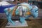 Painted Bison, Community art project, Winter Olympics, state capitol, Salt Lake City, UT