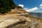 Painted Cliffs, Maria Island, Tasmania, national reservation, Australia