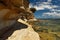 Painted Cliffs, Maria Island, Tasmania, national reservation, Australia