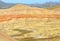 Painted desert badlands