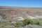 Painted Desert Petrified National Forest desert floor Panorama