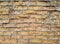 Painted Distressed Wall Surface. Grungy Wide Brickwall