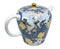 Painted Ñeramic isolated retro-styled teapot for ceremony