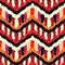 Painted Ethnic Pattern