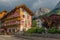 Painted house in Pozza di Fassa