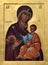 Painted icon of Mother of God Pantanassa -  All Tsaritsa