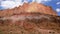 Painted mountains in Capitol Reef National Park