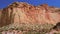 Painted mountains in Capitol Reef National Park