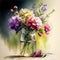 Painted Perfection: Watercolor Flowers for Mother\\\'s Day AI Generated