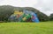Painted rock around Vinales Valley in Cuba