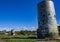 Painted Silo in Jefferson County, Vermont