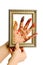 Painter\'s color hand