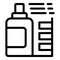 Painter sprayer icon outline vector. Car auto service
