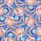 Painterly rose floral motif vector watercolor background. Seamless flower repeat pattern