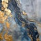 A Painting Of Blue Silver And Gold: Romantic Riverscapes And Golden Palettes