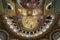 Painting on a ceiling of a South transept of Cathedral basilica of St Louis
