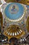 The painting on the dome of the Naval Cathedral of Saint Nichola