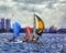 Painting sailboats