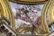 Painting Saint Agnese In Agone Church Basilica Dome Rome Italy