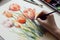 Painting tulips workshop. Generate Ai