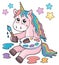 Painting unicorn theme image 1