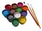 Paints & Brushes Isolated