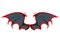 Pair of bat vampire wings
