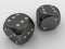 Pair of black dices