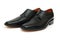 Pair of black male shoes