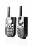 Pair of black walkie-talkie units