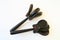 Pair of Black Wooden Castanets