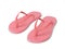 Pair of blank flip flops