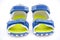 Pair of blue sandals for kid