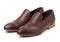 Pair of brown male shoes