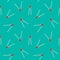 Pair of compass, office school seamless pattern