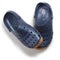 Pair of dark blue clogs shoes