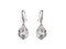 Pair of diamond earrings