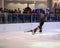 Pair figure skating performance on holiday Galleria Dallas